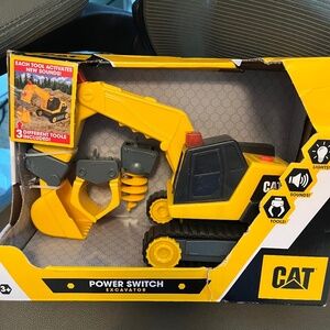 CAT toy excavator